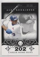 Alex Rodriguez (2007 - 500 Career Home Runs (518 Total)) #/25