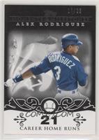 Alex Rodriguez (2007 - 500 Career Home Runs (518 Total)) #/25