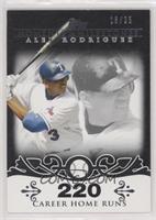 Alex Rodriguez (2007 - 500 Career Home Runs (518 Total)) #/25