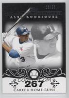 Alex Rodriguez (2007 - 500 Career Home Runs (518 Total)) [Noted] #/25