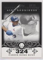 Alex Rodriguez (2007 - 500 Career Home Runs (518 Total)) #/25