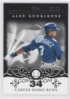 Alex Rodriguez (2007 - 500 Career Home Runs (518 Total)) #/25