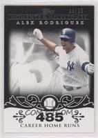 Alex Rodriguez (2007 - 500 Career Home Runs (518 Total)) #/25