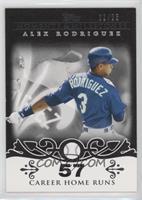 Alex Rodriguez (2007 - 500 Career Home Runs (518 Total)) #/25