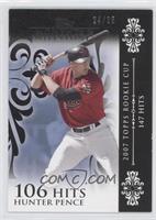 Hunter Pence (2007 Topps Rookie Cup - 147 Hits) #/25