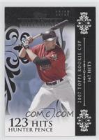 Hunter Pence (2007 Topps Rookie Cup - 147 Hits) #/25