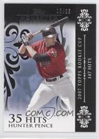 Hunter Pence (2007 Topps Rookie Cup - 147 Hits) #/25