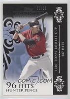 Hunter Pence (2007 Topps Rookie Cup - 147 Hits) #/25