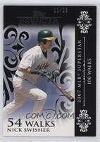 Nick Swisher (2007 MLB Superstar - 100 Walks) #/25