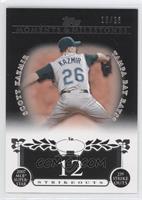 Scott Kazmir (2007 MLB Superstar - 239 Strikeouts) #/25