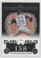 Scott Kazmir (2007 MLB Superstar - 239 Strikeouts) #/25