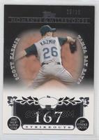 Scott Kazmir (2007 MLB Superstar - 239 Strikeouts) #/25