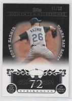 Scott Kazmir (2007 MLB Superstar - 239 Strikeouts) #/25