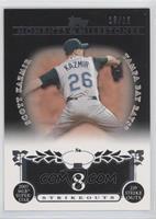 Scott Kazmir (2007 MLB Superstar - 239 Strikeouts) #/25