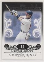 Chipper Jones (1999 NL MVP - 45 HRs) #/25