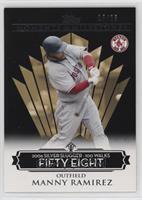 Manny Ramirez (2006 Silver Slugger - 100 Walks) #/25