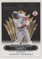 Manny Ramirez (2006 Silver Slugger - 100 Walks) #/25