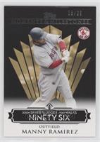 Manny Ramirez (2006 Silver Slugger - 100 Walks) #/25