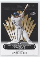 Carlos Lee (2005 Silver Slugger - 41 Doubles) #/25