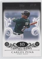 Carlos Pena (2007 MLB Superstar - 46 HRs) #/25