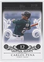 Carlos Pena (2007 MLB Superstar - 46 HRs) #/25