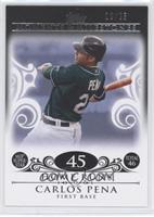 Carlos Pena (2007 MLB Superstar - 46 HRs) #/25