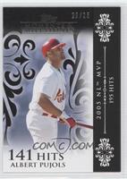 Albert Pujols (2005 NL MVP - 195 Hits) #/25