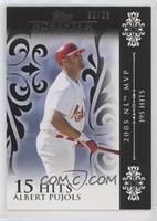 Albert Pujols (2005 NL MVP - 195 Hits) [EX to NM] #/25