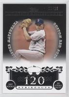 Daisuke Matsuzaka (2007 Rookie - 201 Ks) #/25