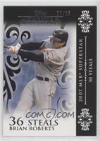 Brian Roberts (2007 MLB Superstar - 50 Steals) #/25