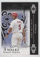 Albert Pujols (2005 NL MVP - 97 Walks) #/25