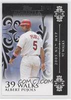 Albert Pujols (2005 NL MVP - 97 Walks) #/25