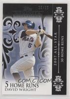 David Wright (2007 All-Star - 30 Home Runs) #/25