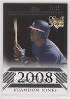 Brandon Jones (National League Rookie) [Good to VG‑EX] #/25