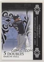 Aaron Hill (2007 MLB Superstar - 47 Doubles) #/25