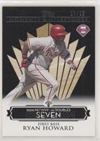 Ryan Howard (2006 NL MVP - 25 Doubles) #/25