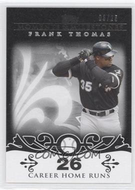2008 Topps Moments & Milestones - [Base] - Black #3-26 - Frank Thomas (2007 - 500 Career Home Runs (513 Total)) /25
