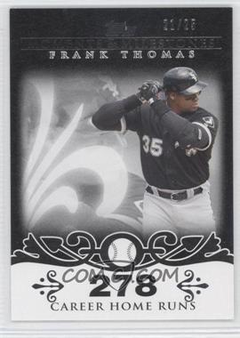 2008 Topps Moments & Milestones - [Base] - Black #3-278 - Frank Thomas (2007 - 500 Career Home Runs (513 Total)) /25