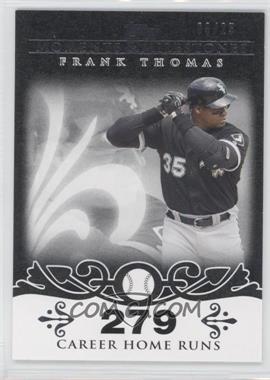 2008 Topps Moments & Milestones - [Base] - Black #3-279 - Frank Thomas (2007 - 500 Career Home Runs (513 Total)) /25