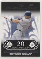 Travis Hafner (2007 MLB Superstar - 100 RBIs) [EX to NM] #/25