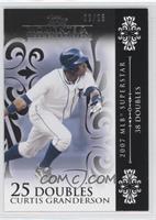 Curtis Granderson (2007 MLB Superstar - 38 Doubles) #/25