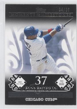 2008 Topps Moments & Milestones - [Base] - Black #43-37 - Aramis Ramirez (2005 All-Star - 92 RBI) /25