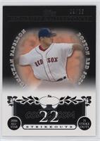 Jonathan Papelbon (2006 All-Star - 75 Ks) #/25