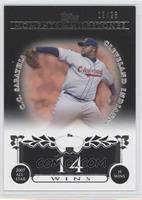 C.C. Sabathia (2007 All-Star - 19 Wins) #/25