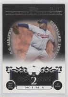 C.C. Sabathia (2007 All-Star - 19 Wins) #/25