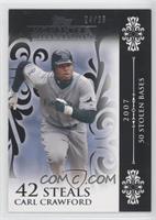 Carl Crawford (2007 - 50 Stolen Bases) #/25