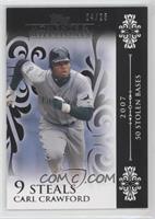 Carl Crawford (2007 - 50 Stolen Bases) #/25