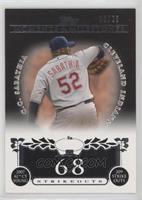 C.C. Sabathia (2007 AL Cy Young - 209 Ks) [Noted] #/25