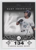 Gary Sheffield (2007 - 450 Career Home Runs (480 Total)) #/25