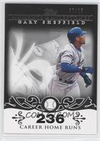 Gary Sheffield (2007 - 450 Career Home Runs (480 Total)) #/25